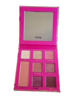 Tarte Eyes & Cheek Palette - Cream, Gold, and Brown Shades